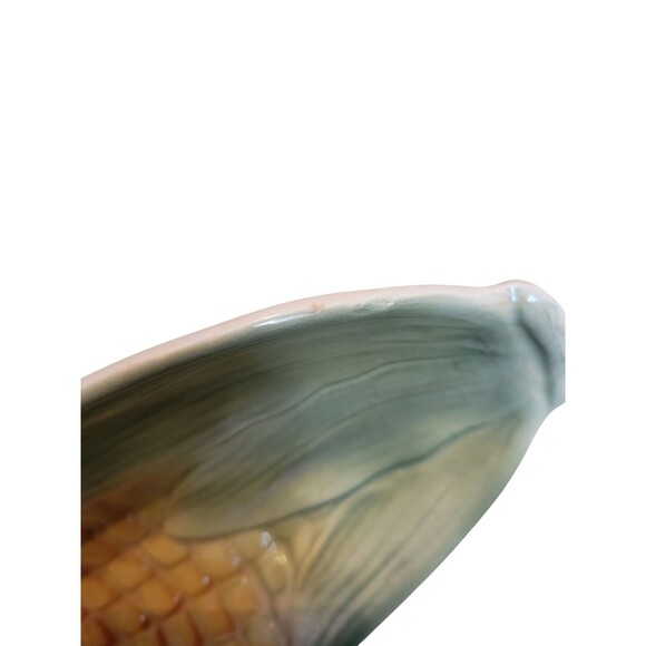 Lot Of 2 Vintage Cardinal Pottery Corn Dishes 11" X 4.25" Bowls - Picture 9 of 9